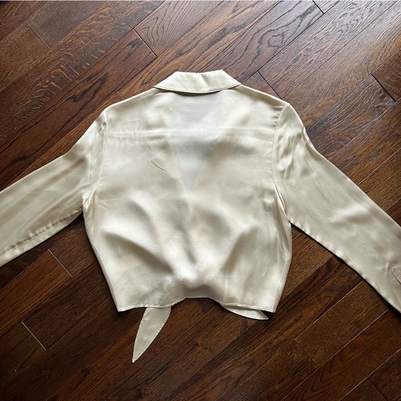 Wilfred Tie-Front Blouse - Picture 5 of 8